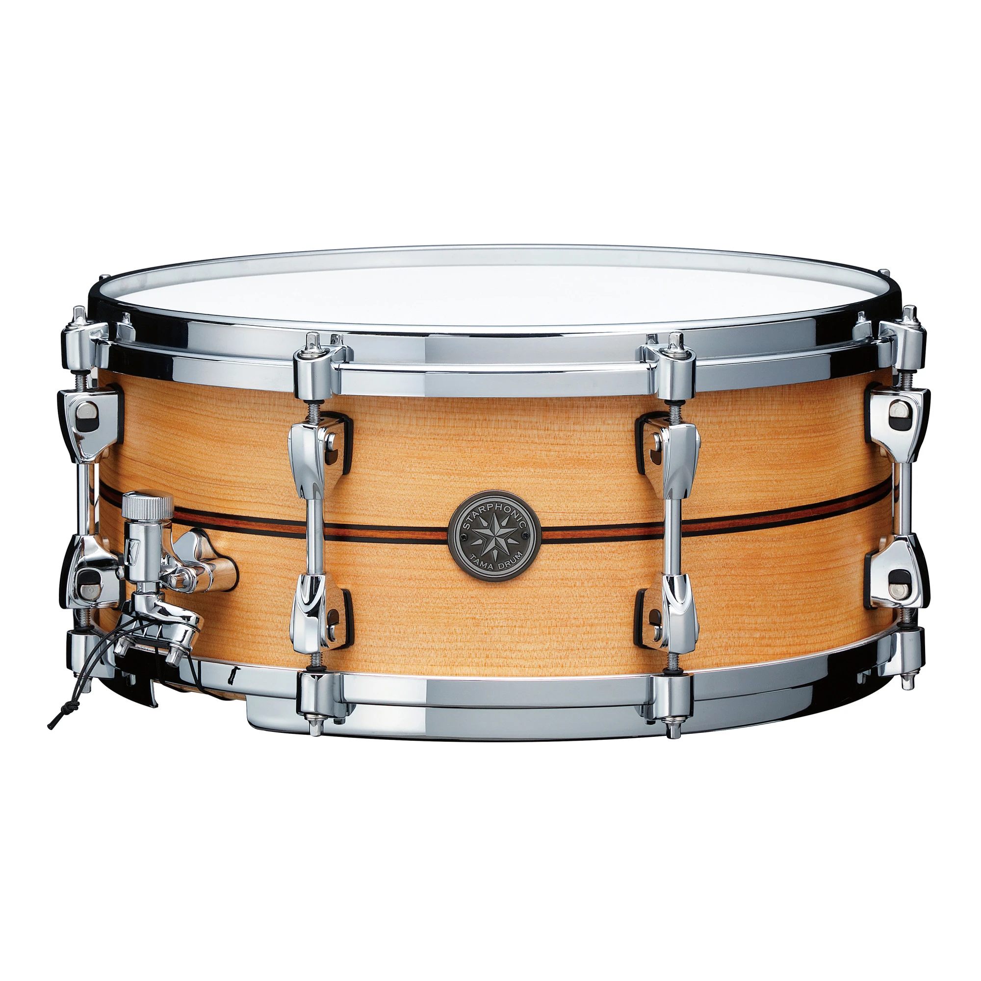 Tama Starphonic Spruce 14x6 Snare Satin Natural Spruce/chrome HW
